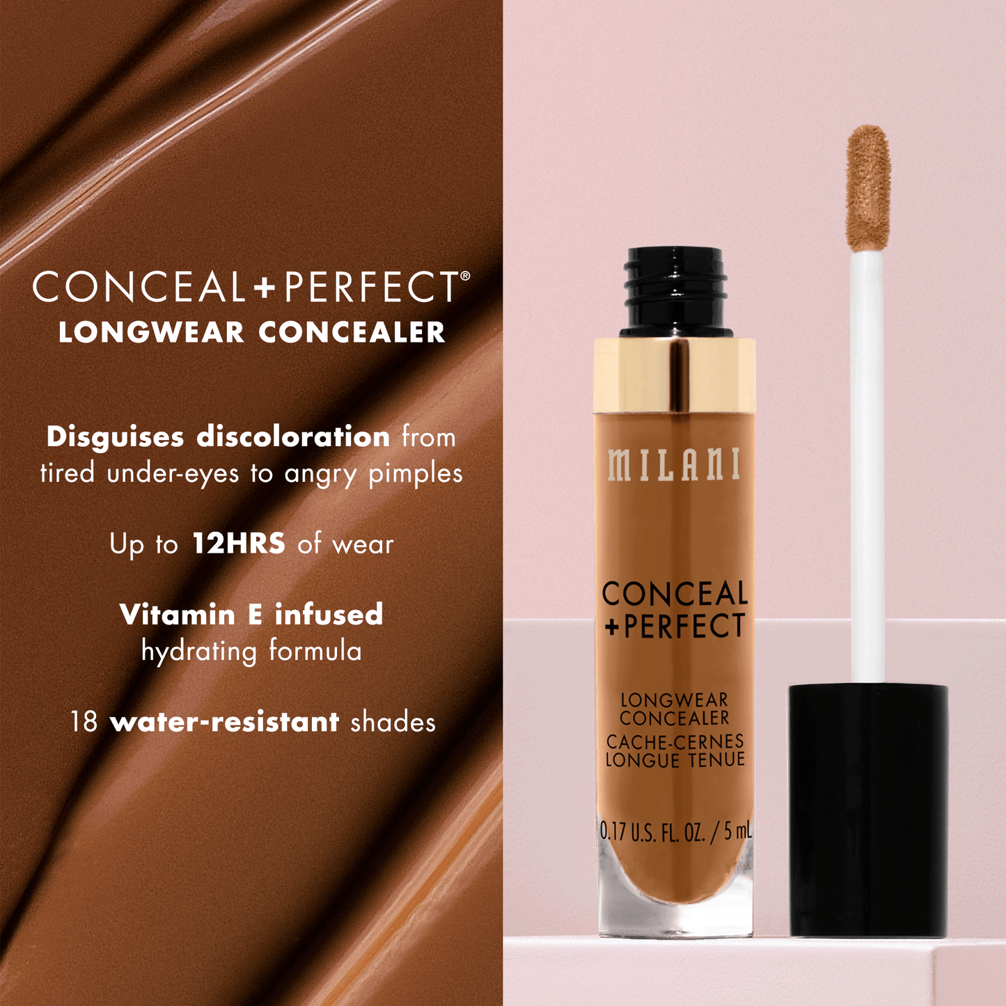 Conceal + Perfect Longwear Concealer | Milani at Broadway