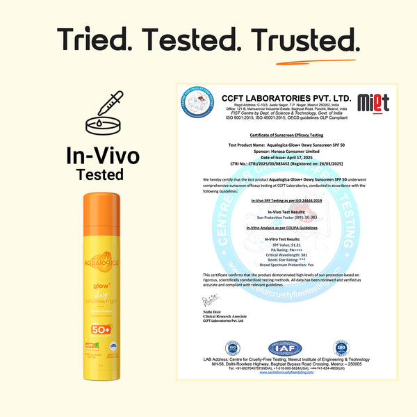 Glow+ Dewy Sunscreen