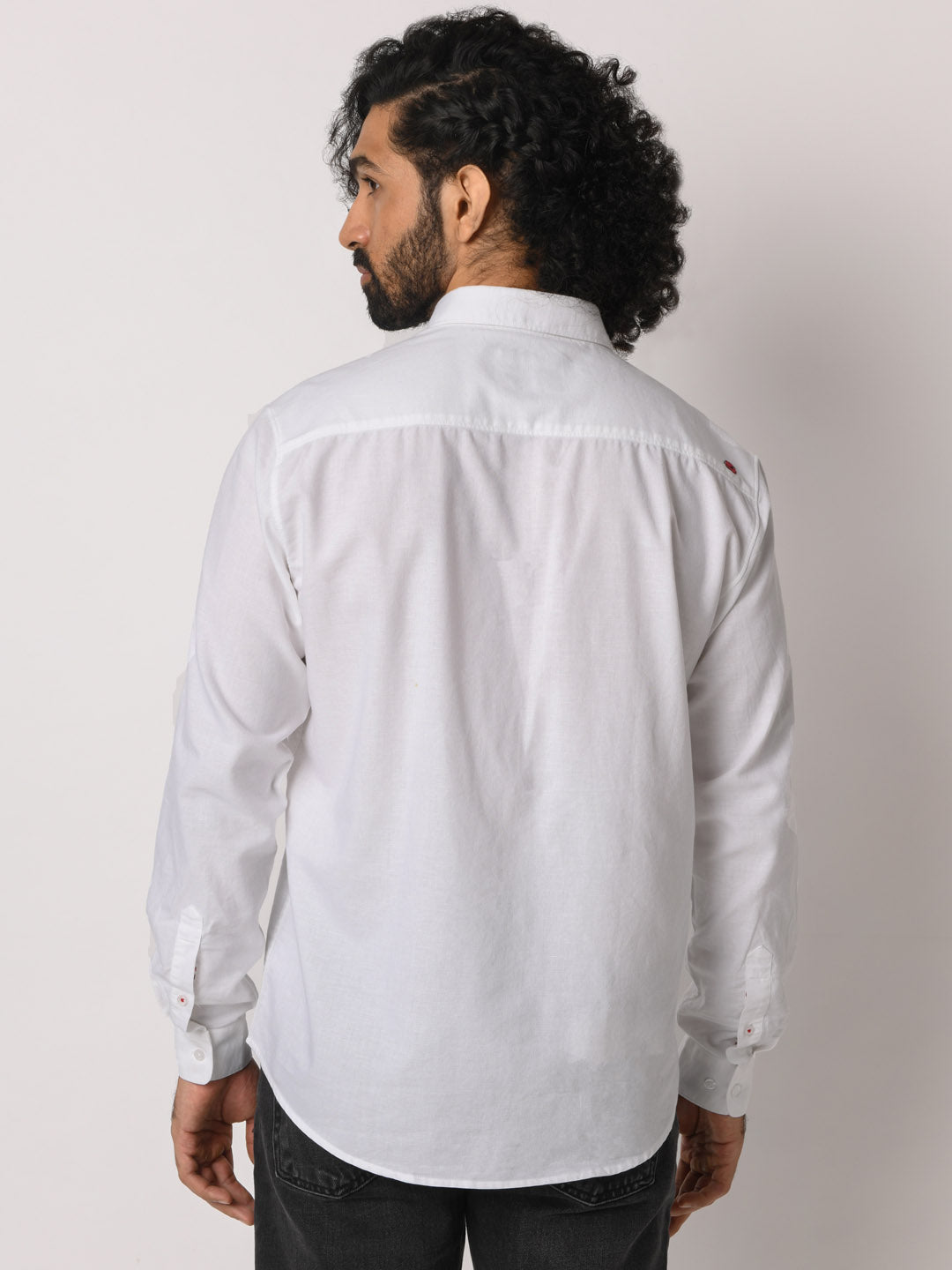 Button Down Full Sleeve Cotton Shirt - Bloom