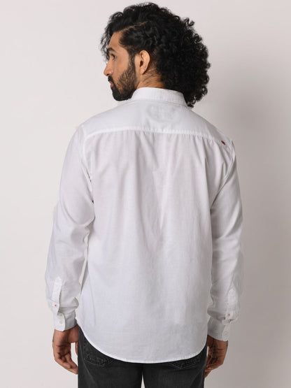 Button Down Full Sleeve Cotton Shirt - Bloom
