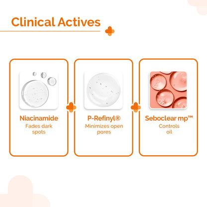 Pore Minimizing Sunscreen Gel with SPF 50 & PA+++ For Open Pores & UVA/UVB Protection - 50 g