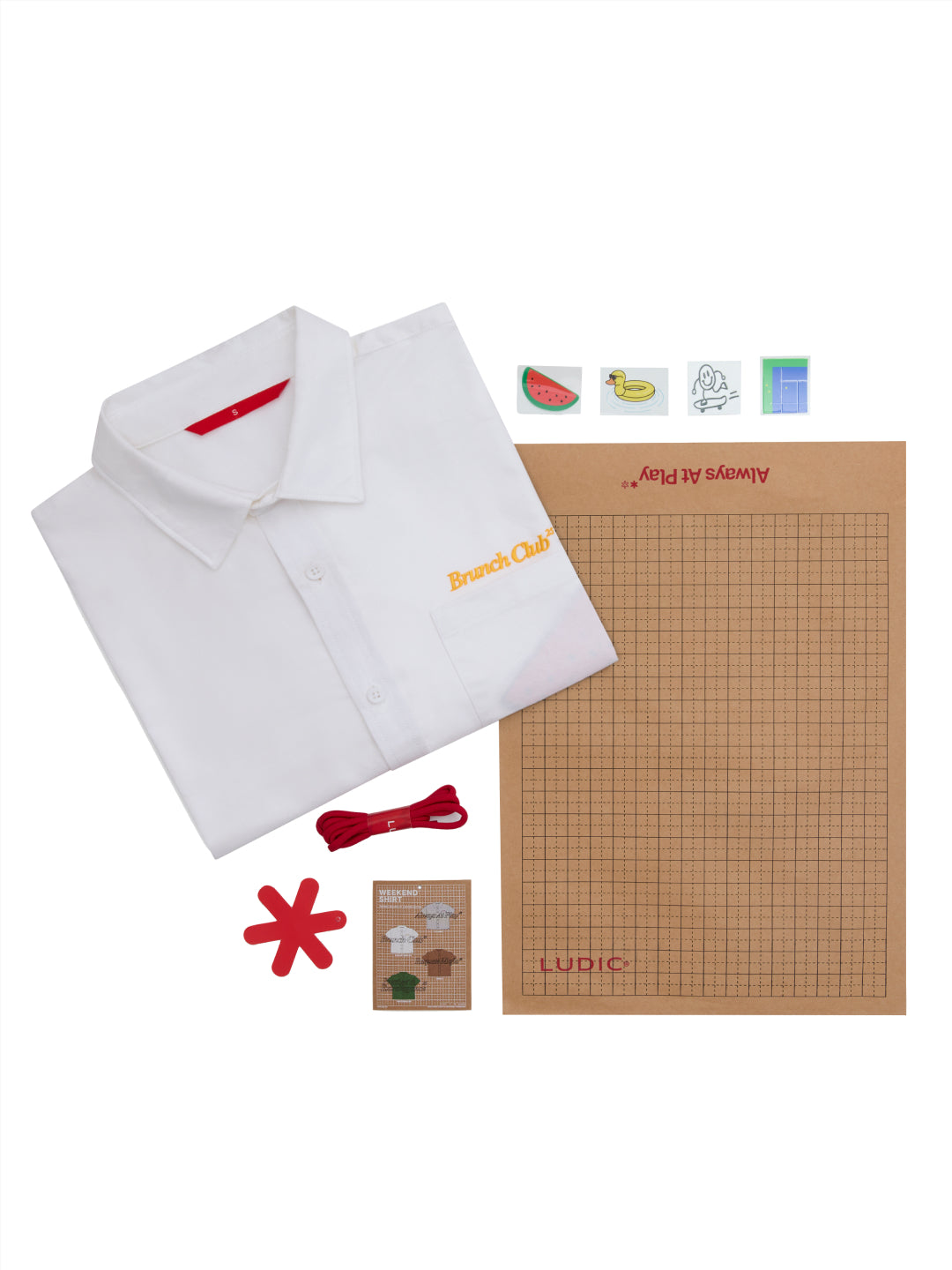 Summer Shirt Canary Melon | Ludic at Broadway