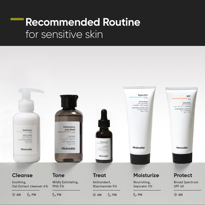 Minimalist Oat Extract 06% Gentle Cleanser 120ml