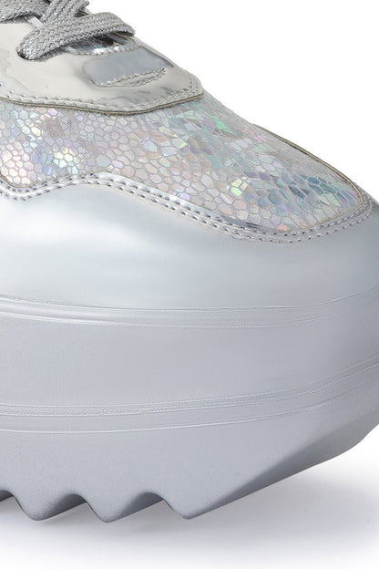 Disco 22 Signature Wedge Sneakers