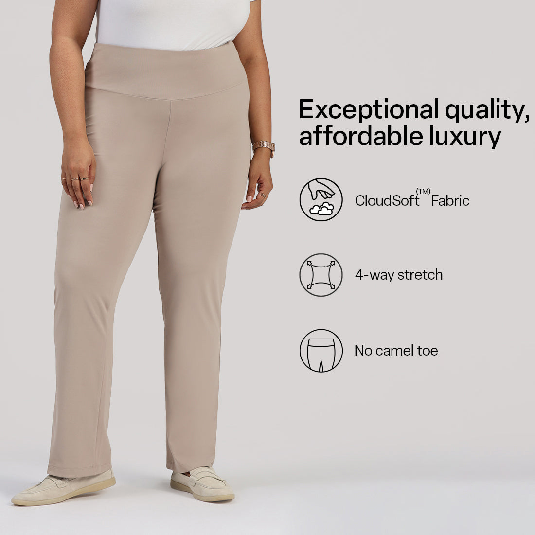 Ultimate Straight Pants - Lite | BlissClub at Broadway