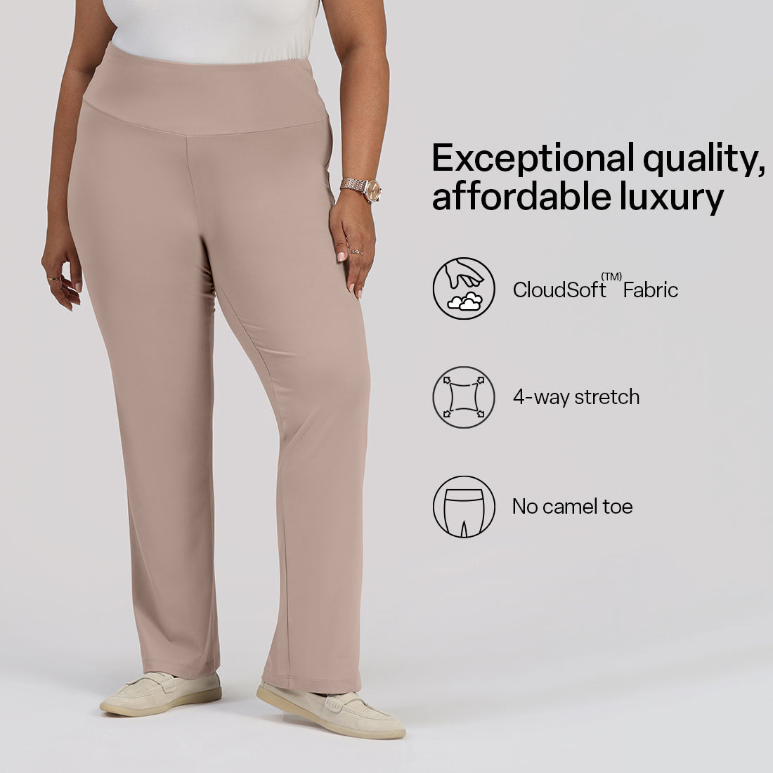 Ultimate Straight Pants - Lite | BlissClub at Broadway