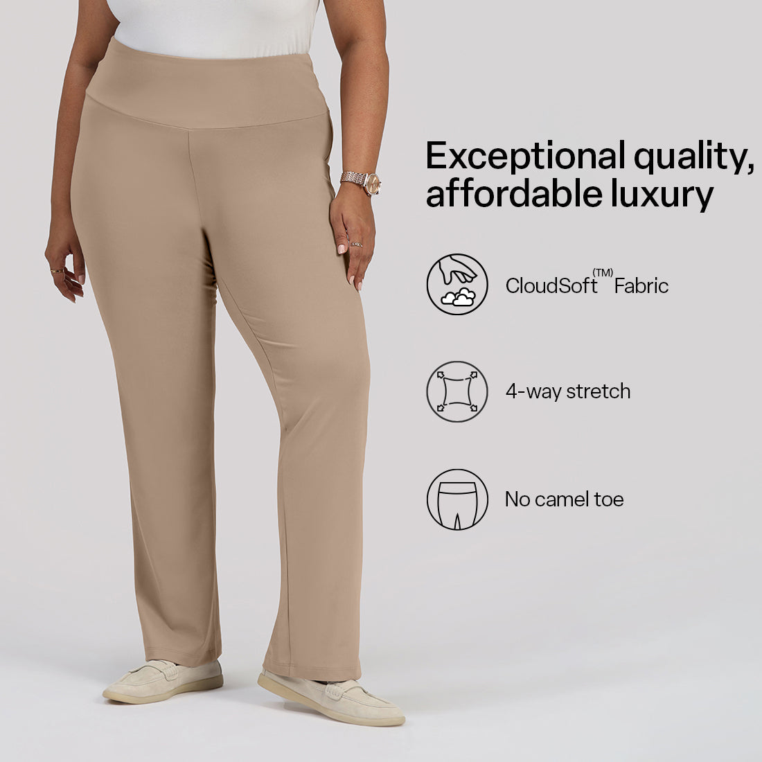 Ultimate Straight Pants - Lite | BlissClub at Broadway