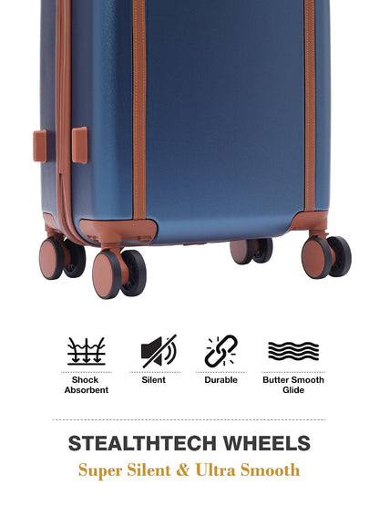 FUR JADEN  The Wayfarer Polycarbonate Travel Luggage Suitcase