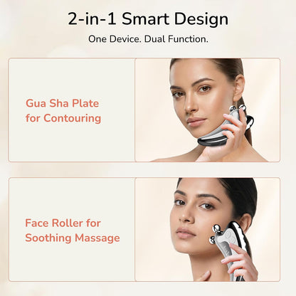 Manimo 2-in-1 Smart Electric Gua Sha & Roller