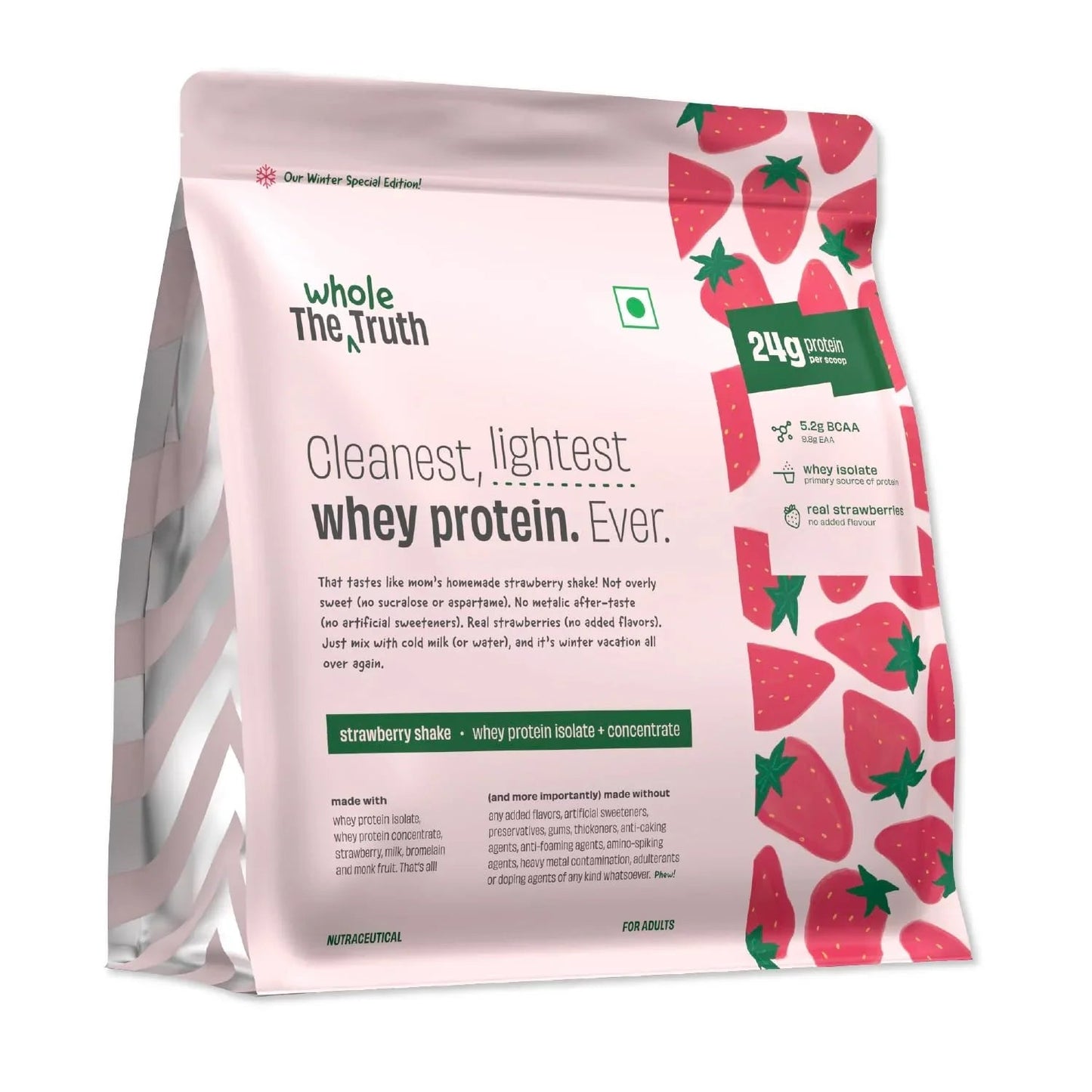 The Whole Truth 24g Whey Protein Isolate + Concentrate - 1kg | The Whole Truth Foods at Broadway