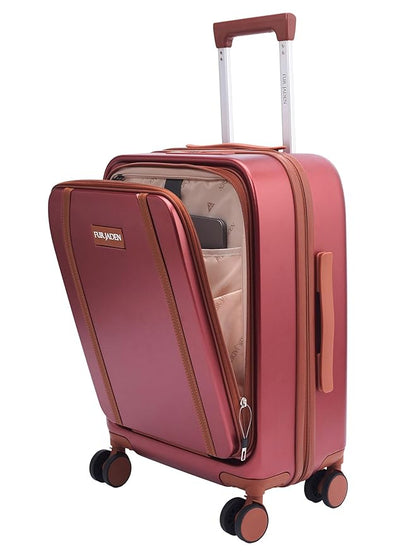 FUR JADEN  The Wayfarer Polycarbonate Travel Luggage Suitcase