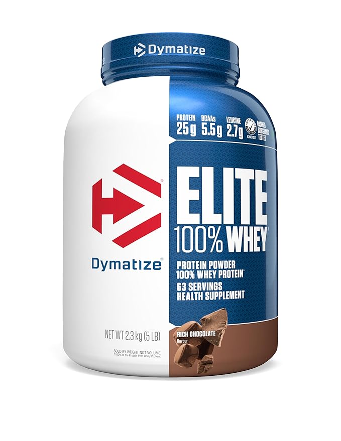 Dymatize Nutrition Elite 100% Whey Protein (Rich Chocolate)