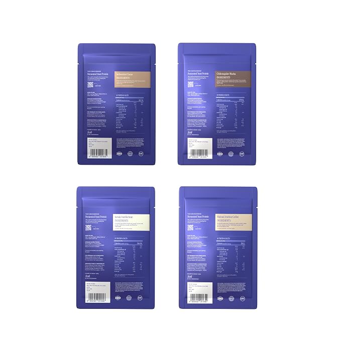 Cosmix Fermented Yeast Protein, assorted box of 4 sachets, 38g x 4