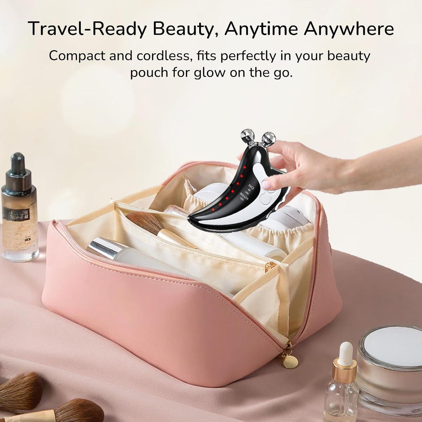 Manimo 2-in-1 Smart Electric Gua Sha & Roller