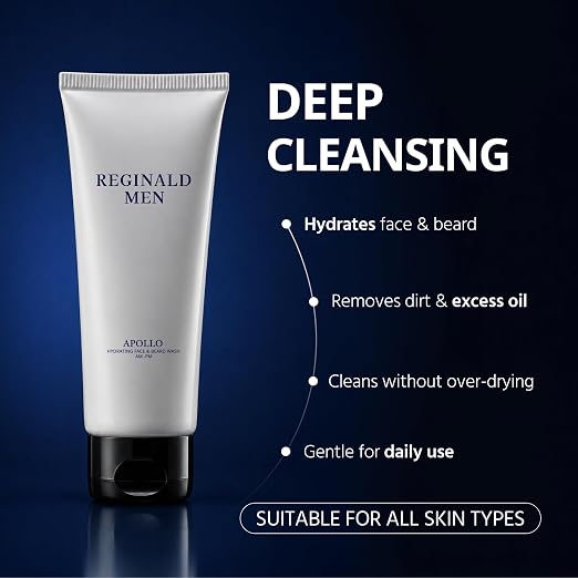 Apollo 3-in-1 Brightening Face Wash