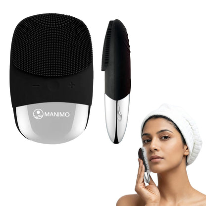Manimo Smart Facial Cleansing Brush (Black)