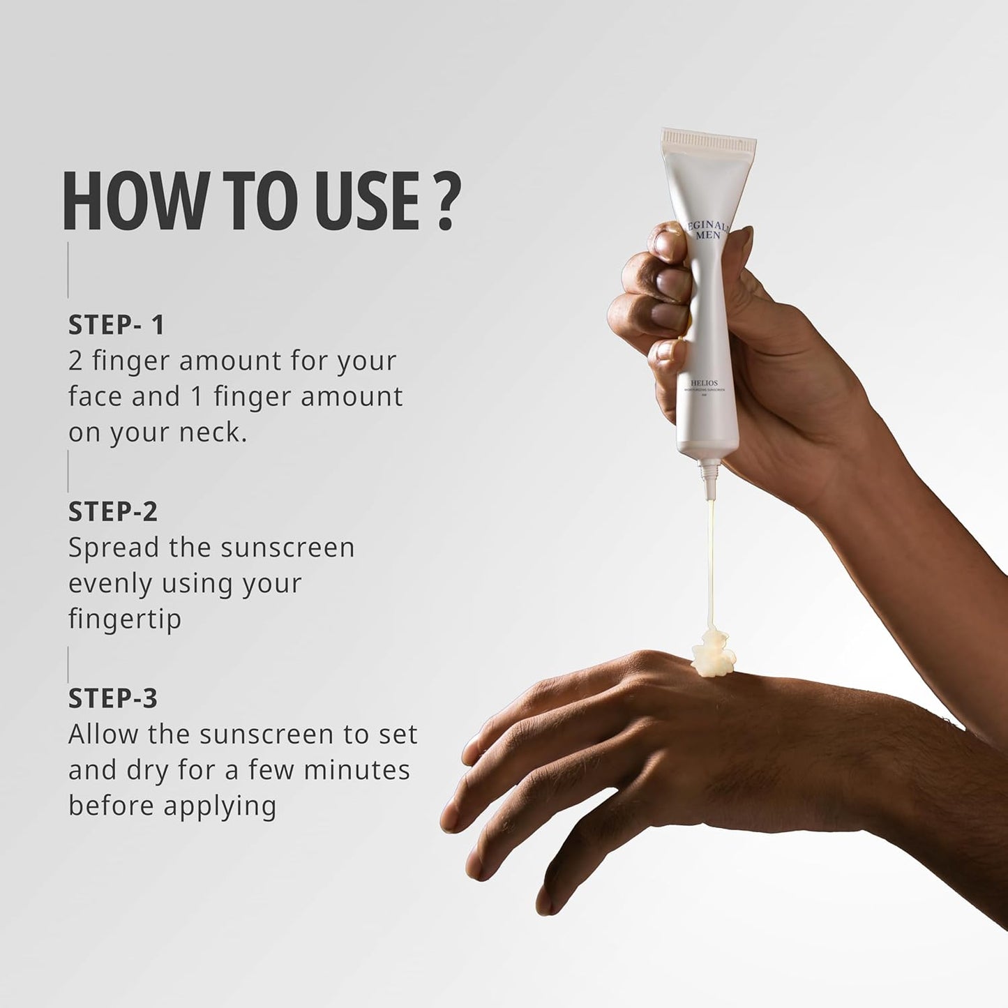 Reginald men Helios -moisturising sunscreen | Reginald Men at Broadway