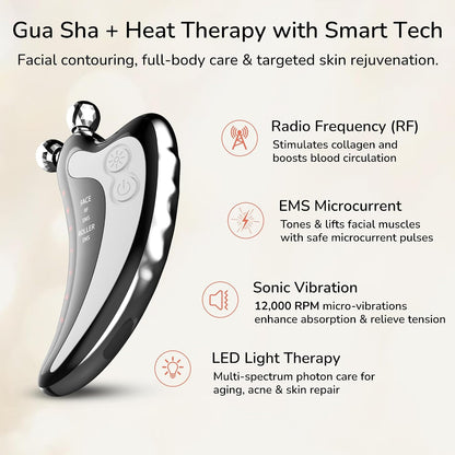 Manimo 2-in-1 Smart Electric Gua Sha & Roller