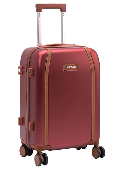 FUR JADEN  The Wayfarer Polycarbonate Travel Luggage Suitcase