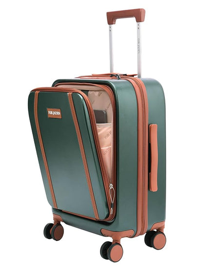 FUR JADEN  The Wayfarer Polycarbonate Travel Luggage Suitcase