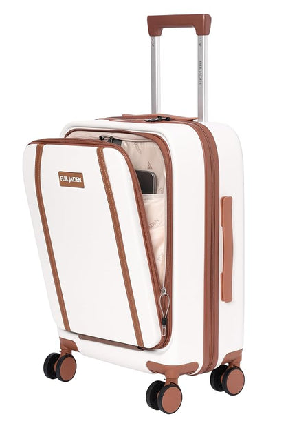 FUR JADEN  The Wayfarer Polycarbonate Travel Luggage Suitcase