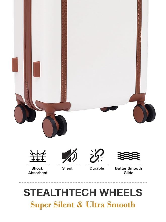 FUR JADEN  The Wayfarer Polycarbonate Travel Luggage Suitcase