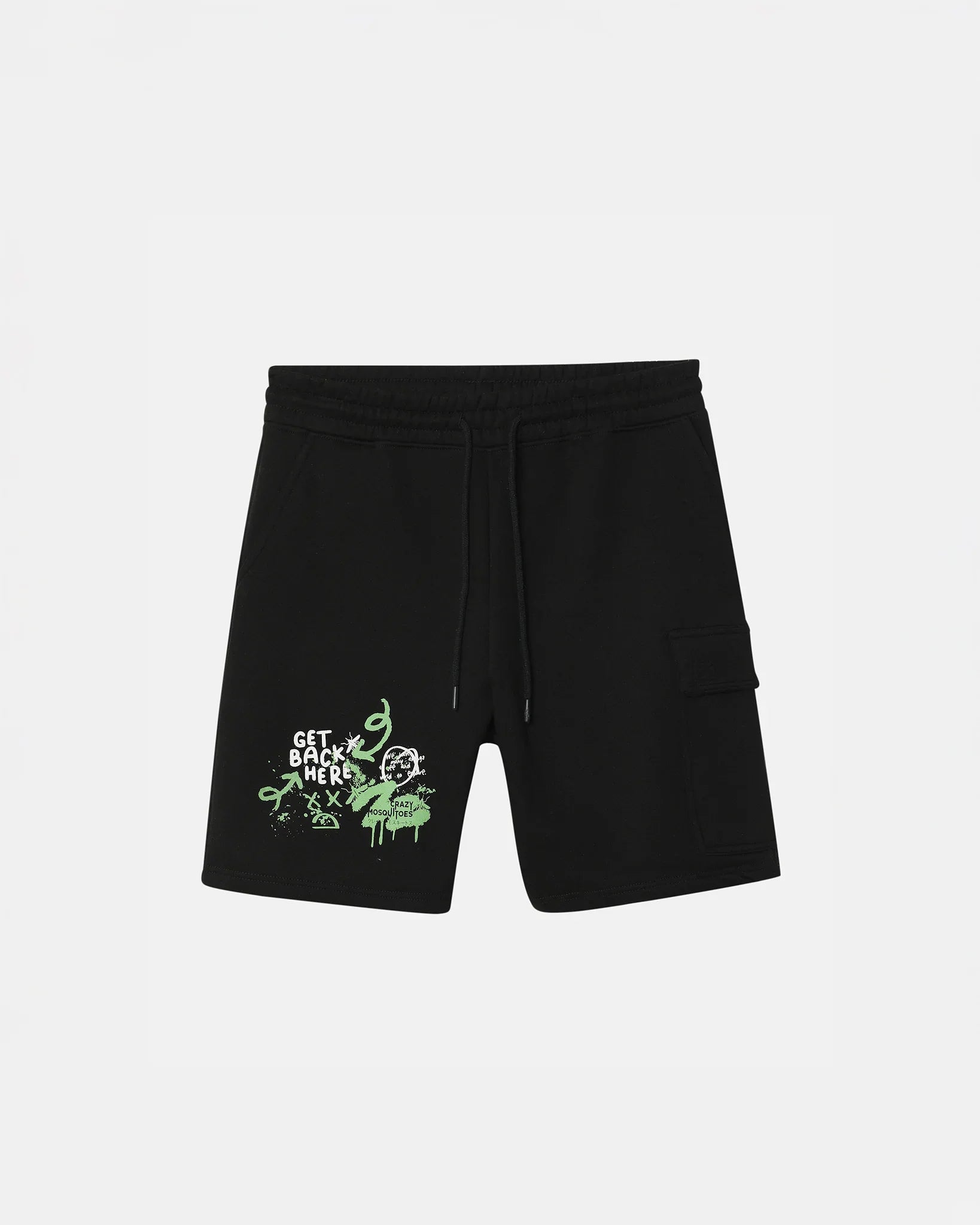 Three Pocket Shorts Black | Crazy Mosquitoes at Broadway