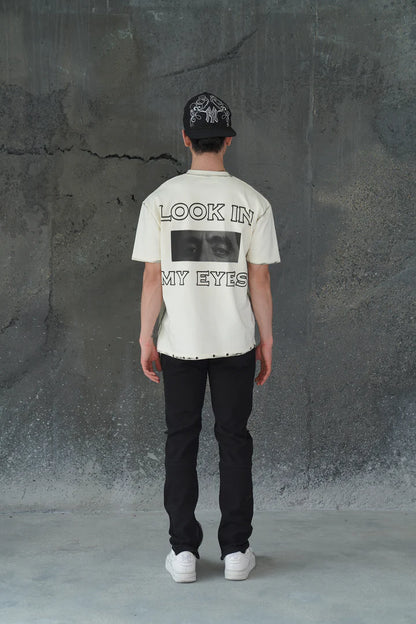 AREN'T WE ALL SAINTS? V1 Printed Tshirt | VALKYRE at Broadway