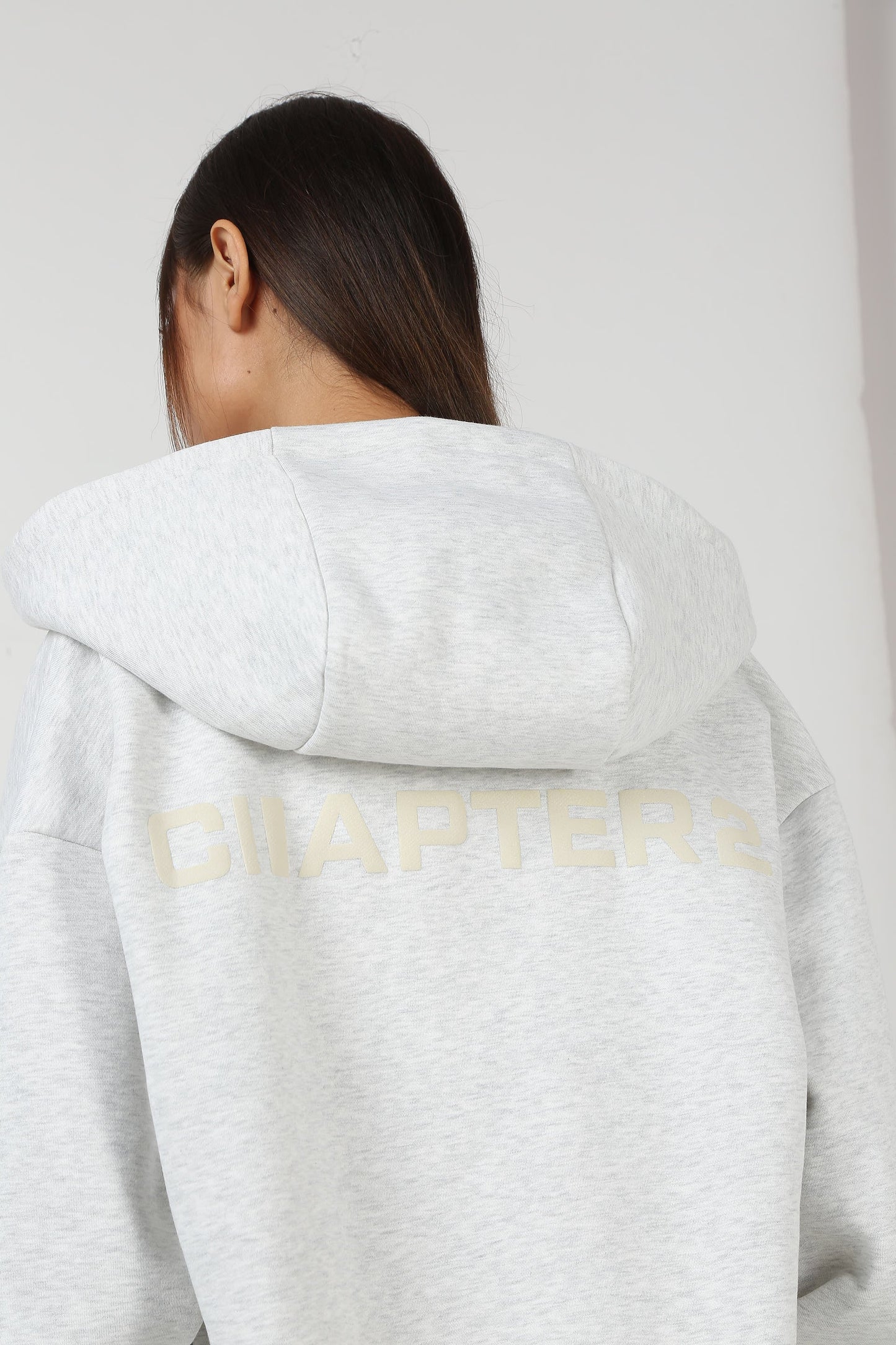 The Everyday Light Grey Hooded Zipper