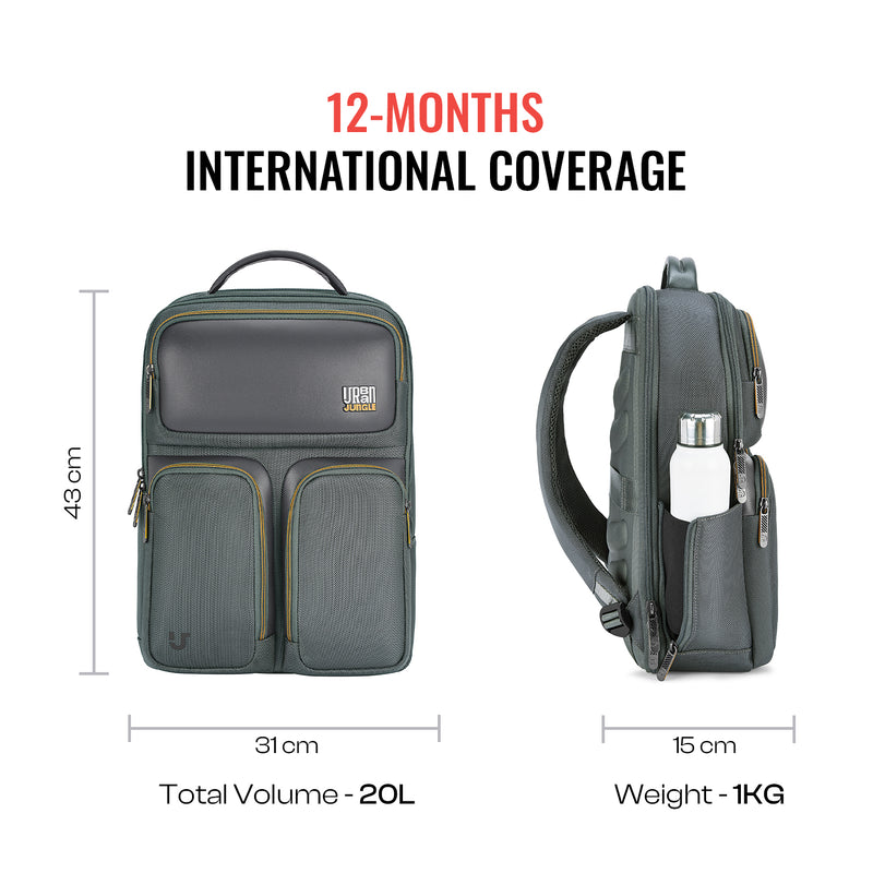 Wayfarer Workpack -Grey-Large | Urban Jungle at Broadway