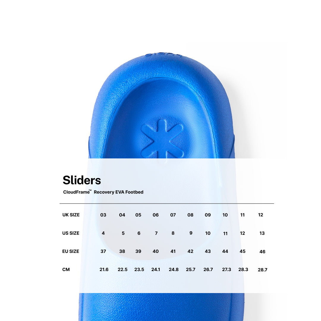 Size Chart for Sliders Jamoon Blue
