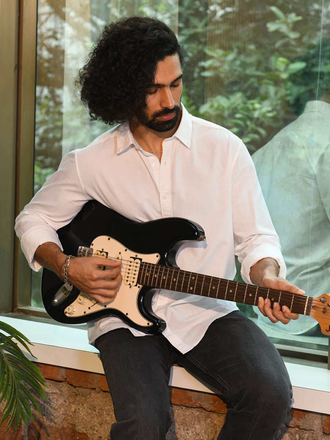 Button Down Full Sleeve Cotton Shirt - Bloom