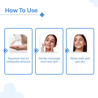 2% Sali-Cinamide Anti-Acne Face Wash with 2% Salicylic Acid & 2% Niacinamide - 80ml
