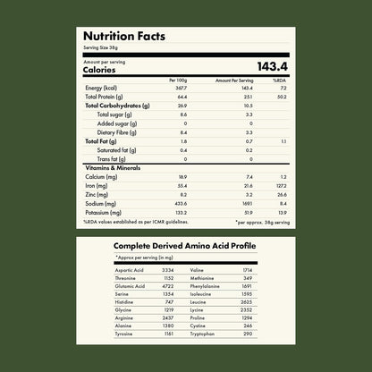 No-Nonsense Plant Protein PRO - KERALA VANILLA BEAN - 500g
