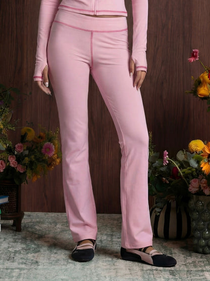 Cherry Bloom Jacket & Low-Rise Trackpant 🍒