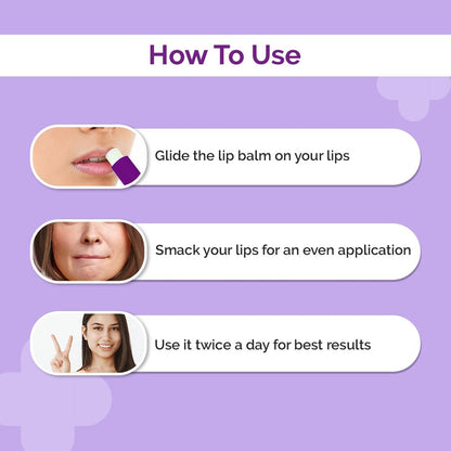 1% Kojic Acid Lip Balm With Alpha Arbutin & Hyaluronic Acid - 4.5g