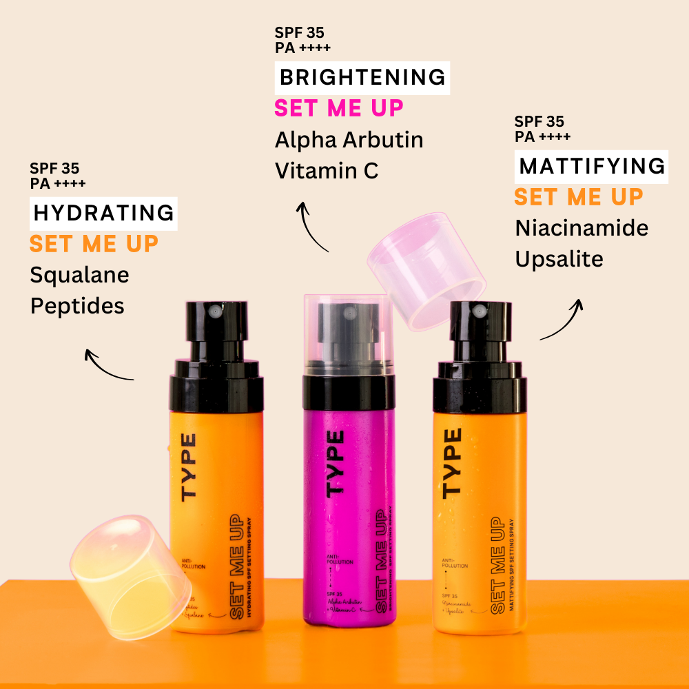 Set Me Up Hydrating SPF Setting Spray | Type Beauty Inc. at Broadway