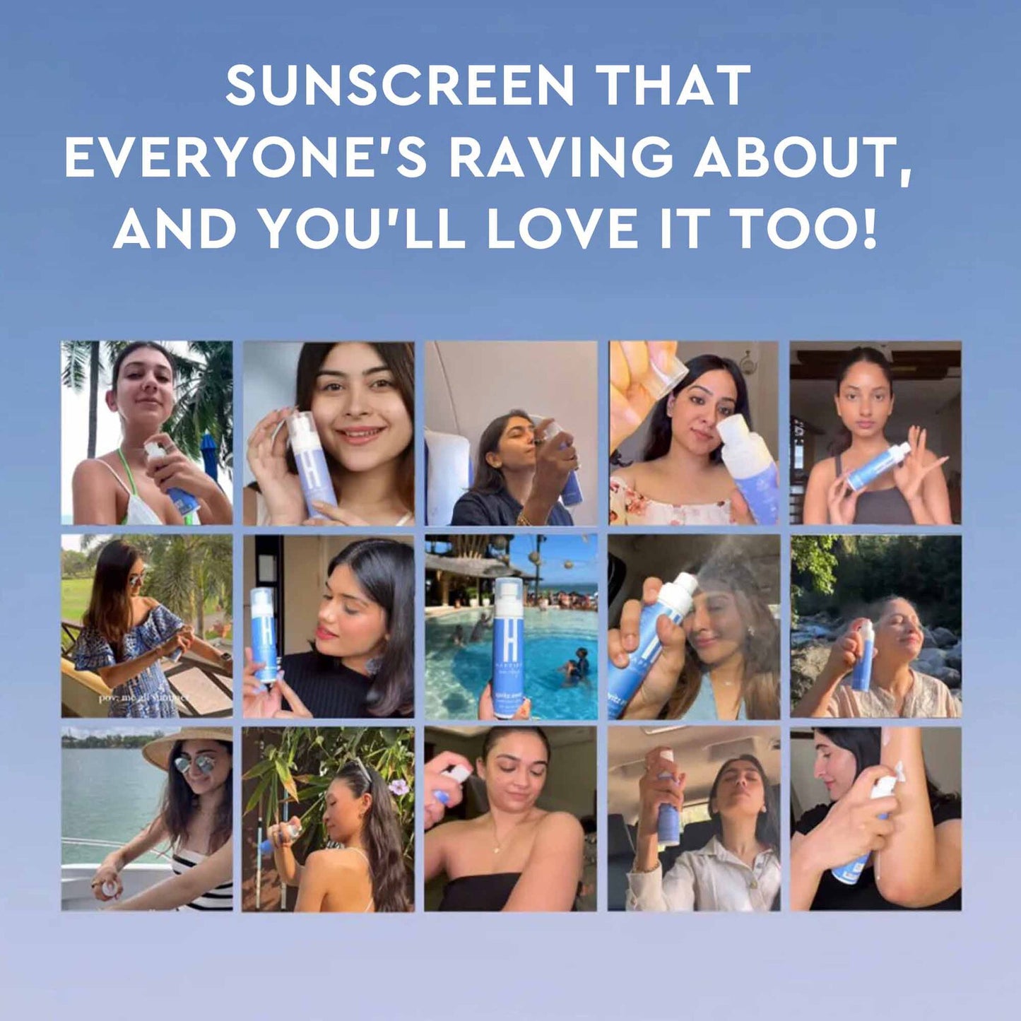 Happier Sun-days Sunscreen Spray SPF 50 PA++++ - Experience the Ultimate Sun Protection 100ml