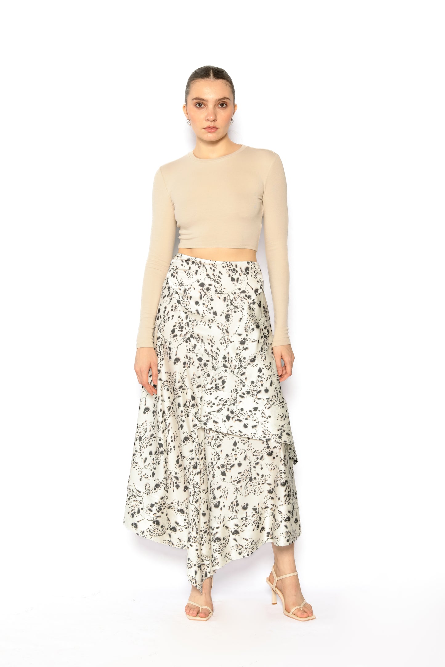 Contemponari-Matilda Skirt-White