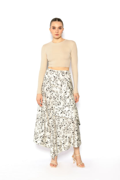 Contemponari-Matilda Skirt-White