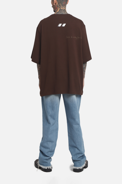 The HUEMN Skull T-shirt (Chocolate Brown) : Edition 2 | Huemn at Broadway