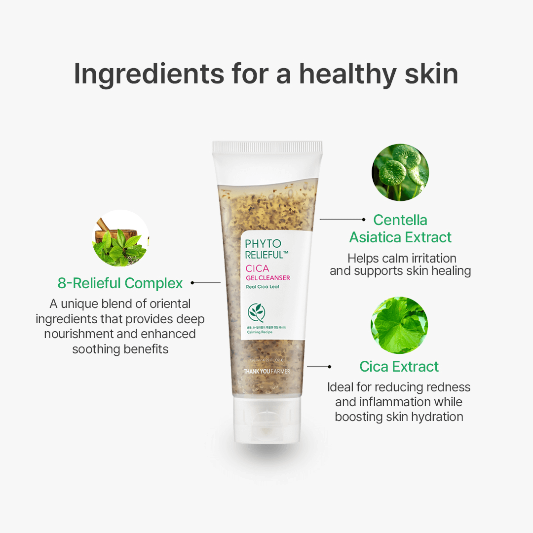 Thank You Farmer Phyto Relief Cica Gel Cleanser | Thank You Farmer at Broadway