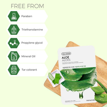 Real Nature Aloe Face Mask 20g