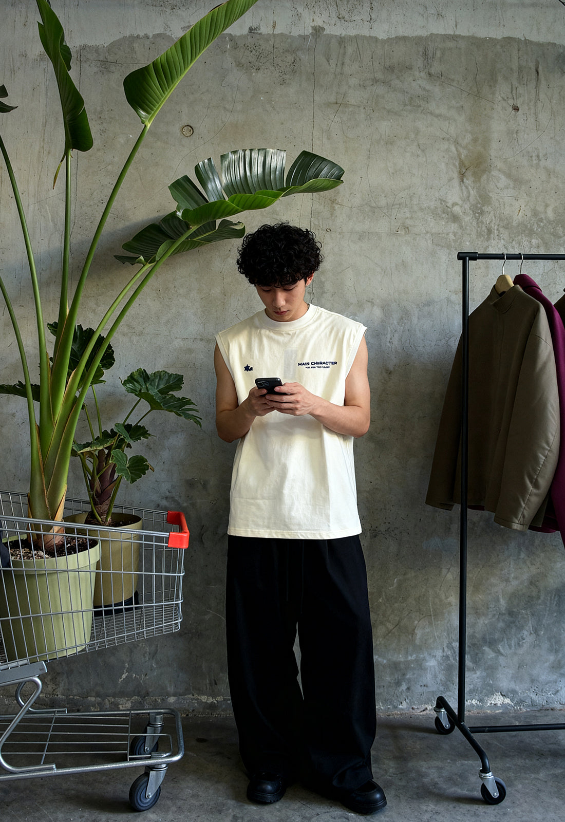 At The Top Cream Vest