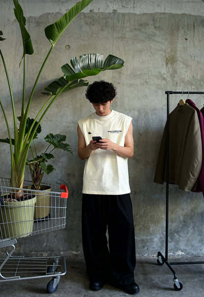 At The Top Cream Vest