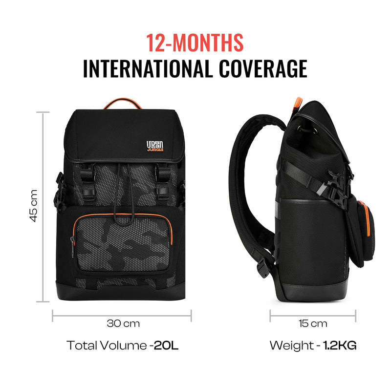 Vertex Workpack -Black-Large | Urban Jungle at Broadway