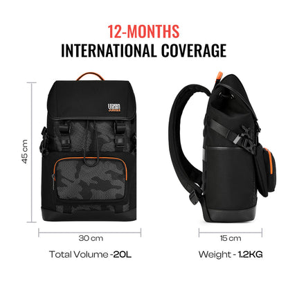 Vertex Workpack -Black-Large | Urban Jungle at Broadway