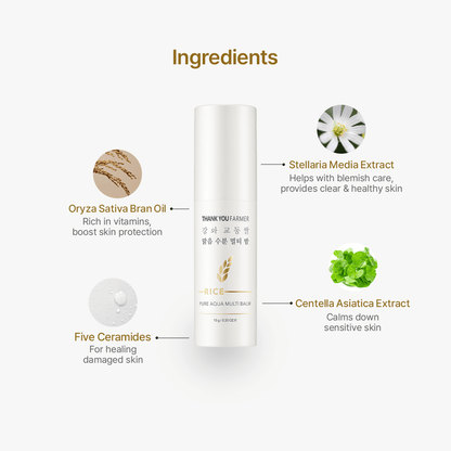 Thank You Farmer Rice Pure Aqua Multi Balm | Thank You Farmer at Broadway