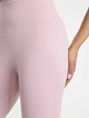 Pink Sky-Rise Leggings