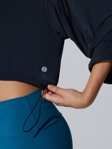 Black Elevate 24/7 Cinch Jacket